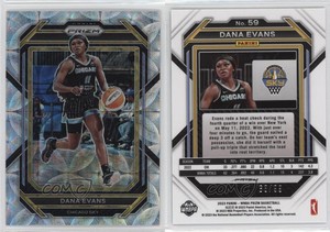 2023 Panini Prizm WNBA Premium Box Set Prizm /99 Dana Evans #59