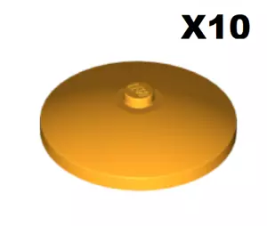 Lego ® Lot 10 Disque Ø32 x 6.4 Dish Yellow Orange 3960 / 30065 NEW - Picture 1 of 1