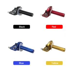 CNC Aluminum 7/8" Motorcycle Accelerator Throttle Grips Quick Twister Motorbike - Picture 1 of 7