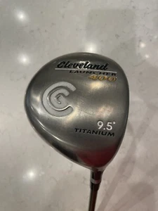 Cleveland LAUNCHER 400 TITANIUM Driver 9.5* RH Graphite 65g Stiff Original Grip - Picture 1 of 9