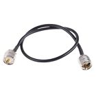 Pl259 (Uhf) Male To Male Coax Cable For Cb Radio, Antenna Analyzer, Swr Meter