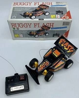 Nikko Buggy Flash Vintage Radio Controlled Scala 1/24 RC Systems Ref 241 Rollet - Immagine 1 di 4