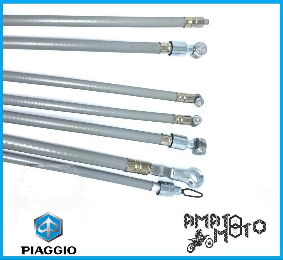 GENERICO KIT RESTAURO CAVI FILI CORDE LACCI GUAINE VESPA 50 Special (V5B1T V5A2T V5B3T)