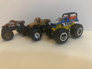Lot 3 Hot Wheels Monster Jam 1:64 Scooby Doo Haul Y’All ZH1 X13 Read - Picture 1 of 7