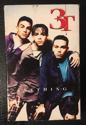 3T - Anything / What Will I Take - Cassette Single 6627154 MJJ 1995 VG+ - Image 1 of 3