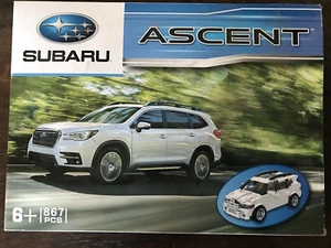 Subaru Ascent Interlocking Block Model Car / Puzzle 867 Pieces Dealer Promotion - Picture 1 of 2