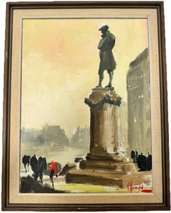 Original Mid 20th Century Oil Painting By Carlo Knud Hansen, Danish, Signed - Picture 1 of 4