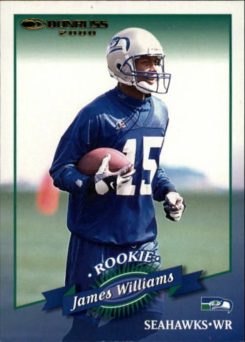 2000 Donruss #228 James Williams RC /1325 - NM-MT - Image 1 of 2