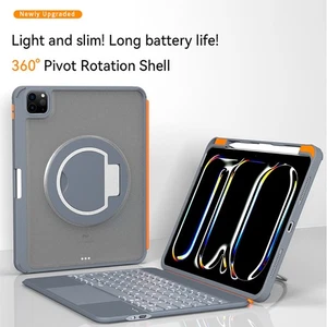 Bluetooth Removable Keyboard 360° Flipping Stand Case Cover fr iPad A16 11th Gen - Bild 1 von 7