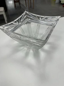Vintage Waterford Marquis Crystal Odyssey Square Bowl 7.5" W X 4 7/8" H Marked - Picture 1 of 3