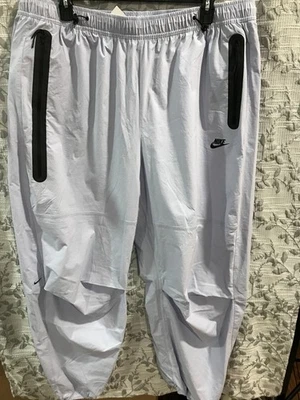 Nike Tech Mens Size XXL Ghost/Black Woven Oversized Straight Leg Pants $120 NWT - Image 1 of 4