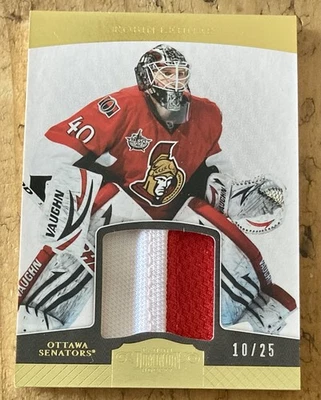 ROBIN LEHNER 2011-12 Panini Dominion Jerseys Prime GOLD #10/25 - Image 1 of 4