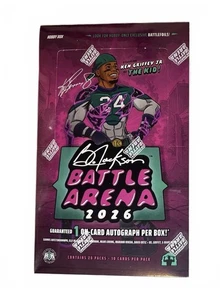 Bo Jackson Battle Arena Edizione 2026 Hobby Box - SIGILLATO! - 1 auto per scatola! - Foto 1 di 2
