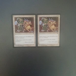 MTG Humility TMP English Set of 2 Card Game Accessories - Picture 1 of 1