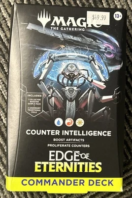 Edge of Eternities Commander Deck Counter Intelligence MTG Brand New Sealed QTY - Image 1 of 4