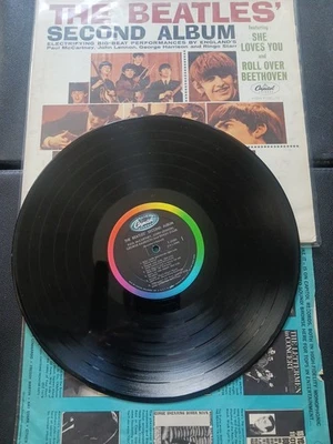 The Beatles * second album * T 2080 * MONO * RARE * Contract Press * EXCELLENT - Image 1 of 4