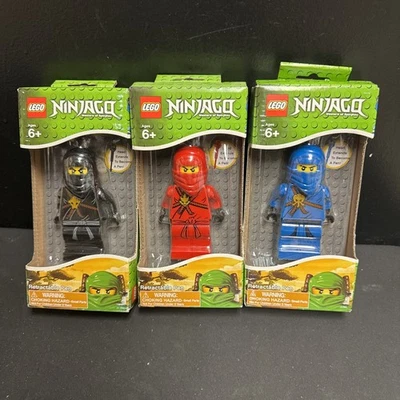 2012 LEGO Ninjago Masters Of Spinjitzu Cole Retractable Pen LOT OF 3 NIB - Image 1 of 4