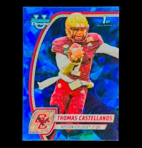 Tommy Castellanos Rookie Blue Refractor Holo Ice Rare 1st Non Auto - SEMINOLES - Bild 1 von 2
