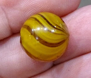 IMPRESIONANTE! HECHO A MANO Alemán CARAMELO REMOLINO Estate Fresco ANTIGUO MÁRMOL De Colección - Imagen 1 de 7