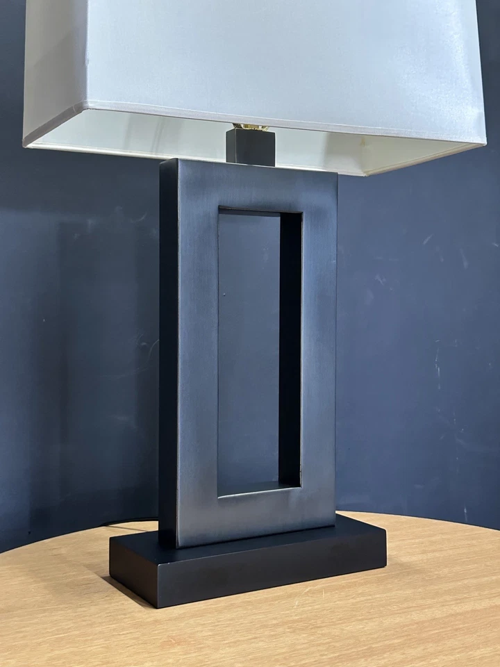 "Lámpara de mesa Robert Abbey 30"" donut bronce oscuro donut Duncan 105XBZ descontinuada"  Foto 1 de 4