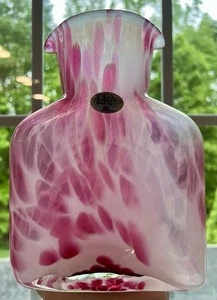 Blenko Special Edition Venus Helios 384 Water Bottle, Double Spout Pitcher - Picture 1 of 7