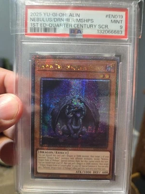 Nebulus, Dragon Ruler of Mishaps (Quarter Century Secret Rare)  1st Edition - Image 1 of 2