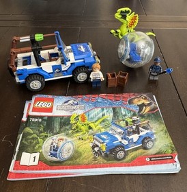 LEGO 75916 Jurassic World: Dilophosaurus Ambush