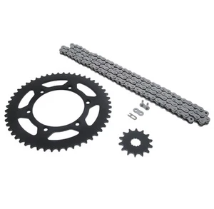 Cadena sin junta tórica y piñón negro para 01-02 Yamaha WR426F, 00-02 YZ426F 14/52 116L - Imagen 1 de 4