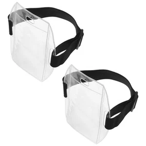 Arm Ausweisetui Büro Student verstellbar Band Abzeichen Armband Namensschild - Bild 1 von 12