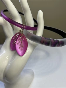 Alexis Bittar Trio Armreif Armbänder & Ohrringe 7,25 Zoll - Bild 1 von 12