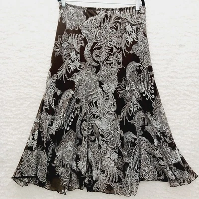 Skirt Maxi JKLA California Boho Romantic Softcore Soft Grunge Whimsycore Size L - Image 1 of 4