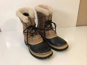Sorel Caribou Winter Snow Boots Men’s US Size 8 Woman’s US Size 9.5 - Picture 1 of 14