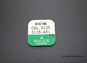 REPLACEMENT PART ROLEX ORIGINAL CALIBRE.3135 - PART 451. - Picture 1 of 4