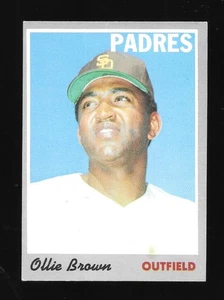 1970 Topps Ollie Brown San Diego Padres #130 EX+ - Imagen 1 de 1