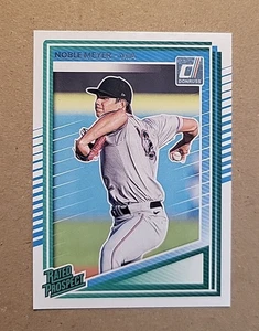 Noble Meyer - Miami Marlins - 2025 Donruss - Rated Prospect - #110 - RC - Picture 1 of 2