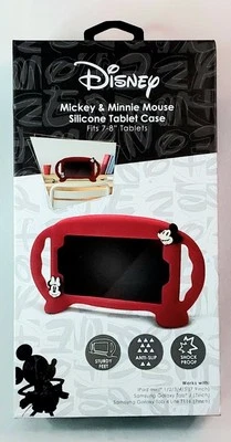 New Disney Mickey & Minnie Silicone Tablet Case Fits 7-8” Tablet iPad MiniGalaxy - Image 1 of 4