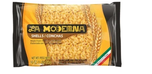 Pasta Shells, fideos, trigo duro, proteínas, fibra, vitaminas, 7 oz - Imagen 1 de 5