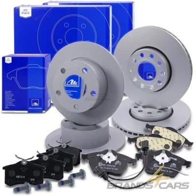 ATE Brake Discs + Pads + WK Front + Rear for VW Passat 3B 3BG 96-05 - Image 1 of 4
