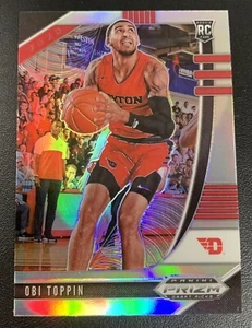 OBI TOPPIN Prizm ROOKIE “SILVER” REFRACTOR SP Parallel Variation RC - Picture 1 of 2