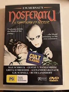 Nosferatu A Symphony Of Horror DVD 1922 Murnaus’ Silent Cult Classic✨ Remastered - Picture 1 of 4
