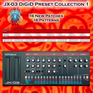 Roland JX-03 DigiD Presets Collection 1 - Bild 1 von 2