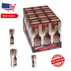 12-Pack of Rich Chipotle Pepper Sauce, 5 oz Squeeze Bottles - Gourmet Flavor - Picture 1 of 9