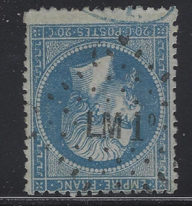 AMB-04-4-4 Ambulant LM1° Lyon à Marseille sur N°22 et contrôle TP en bleu - Imagen 1 de 1