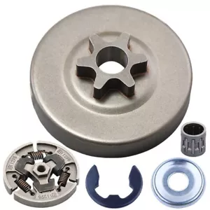 Kit cuscinetti pignone sperone tamburo frizione 3/8" 6T per Stihl MS192T MS193T MS194T - Foto 1 di 6