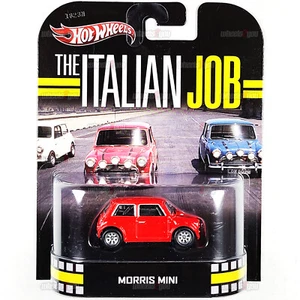 2014 Hot Wheels - MORRIS MINI red The Italian Job - Retro Entertainment 1:64 X8913 - Bild 1 von 2