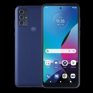 Metro by T-Mobile Motorola Moto G Pure 32GB Blue Prepaid Smartphone Brand New - Picture 1 of 5