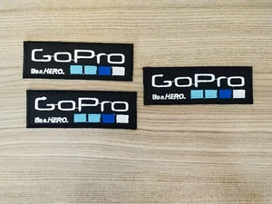 3pcs GOPRO camera technology photography photo Patches Embroidered or Iron On - Picture 1 of 7