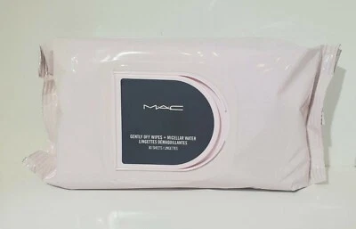 MAC Toallitas Suavemente Apagadas + Agua Micelar 80 Toallitas Limpiadores NUEVO Foto 1 de 4