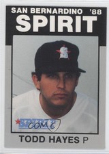 1988 San Bernardino Spirit Platinum /1300 Todd Hayes #25