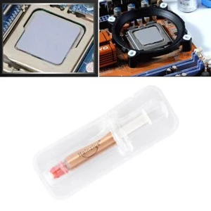 Wysokowydajny srebrny smar termiczny CPU radiator mieszanka nowa pasta t7g9 p6x8 - Zdjęcie 1 z 8